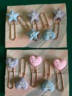 Paperclips met teksten, Ophalen of Verzenden, Nieuw