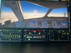 GoFlight Flight Sim Set - GF-LGT, GF-T8, GF166A, GF-46, Computers en Software, Joysticks, Ophalen of Verzenden, Gebruikt