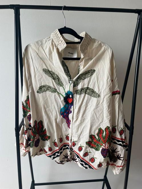 Shoeby Lonneke Nooteboom blouse l/xl, Kleding | Dames, Blouses en Tunieken, Zo goed als nieuw, Maat 42/44 (L), Overige kleuren
