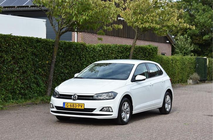 Volkswagen Polo 1.0 TSI 96 PK Navi DAB ACC Carplay NAP 1e ei, Auto's, Volkswagen, Bedrijf, Te koop, Polo, ABS, Adaptive Cruise Control