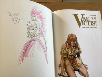originele fantekeningen (dedicaces) diverse auteurs beschikbaar voor biedingen