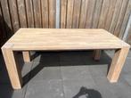 Massieve Eikenhouten Tafel – 180x90 cm – Strak & Tijdloos, Ophalen, Eikenhout, 50 tot 100 cm, Zo goed als nieuw
