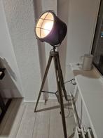 Stoere Industriële Vloerlamp, Huis en Inrichting, Lampen | Vloerlampen, Ophalen of Verzenden, Zo goed als nieuw, 150 tot 200 cm