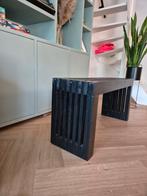 Zwart houten bankje, Ophalen, Zo goed als nieuw