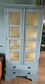 teakhouten landelijke boekenkast boeken kast, Ophalen, Gebruikt, Teakhout, 50 tot 100 cm