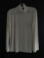 Witte longsleeve met col maat L/XL, Ophalen of Verzenden, Nieuw, Maat 42/44 (L), Wit