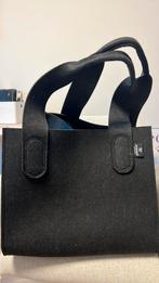 Vilten tas zwart, Ophalen of Verzenden, Zwart, Handtas