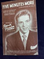 Frank Sinatra badmuziek/ Five minutes more, Ophalen of Verzenden, Gebruikt, Artiest of Componist, Populair