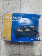 Donner Wokset 6 mini wokpannen - Gebruikt, Gebruikt, Onbekend, Ophalen of Verzenden, Onbekend
