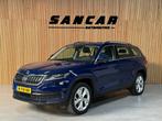 Skoda Kodiaq 1.4 TSI ACT Style Automaat KEYLESS|MEMORY STOEL, Auto's, Skoda, 4 cilinders, 150 pk, Blauw, Leder en Stof