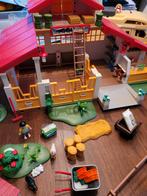 Grote partij Playmobil, oa paardenmanege met allerlei extra', Ophalen of Verzenden, Zo goed als nieuw, Complete set