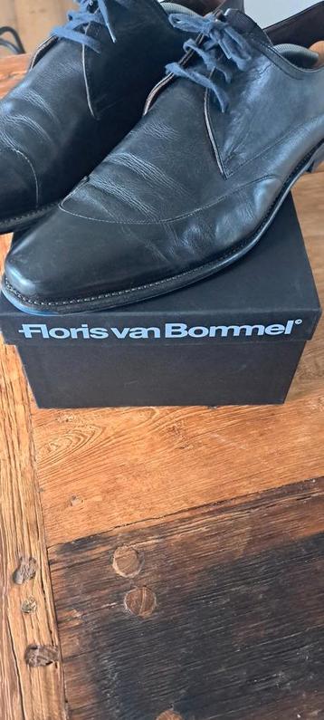 Zwarte Floris van Bommel schoenen zgan maat 13, 48 2/3 beschikbaar voor biedingen