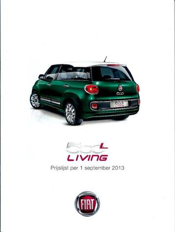 Folder Fiat 500 L Living 2013