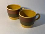 Vintage uitverkoop - Stavangerflint Honey twee kopjes, Huis en Inrichting, Keramiek, Ophalen of Verzenden, Zo goed als nieuw, Overige stijlen