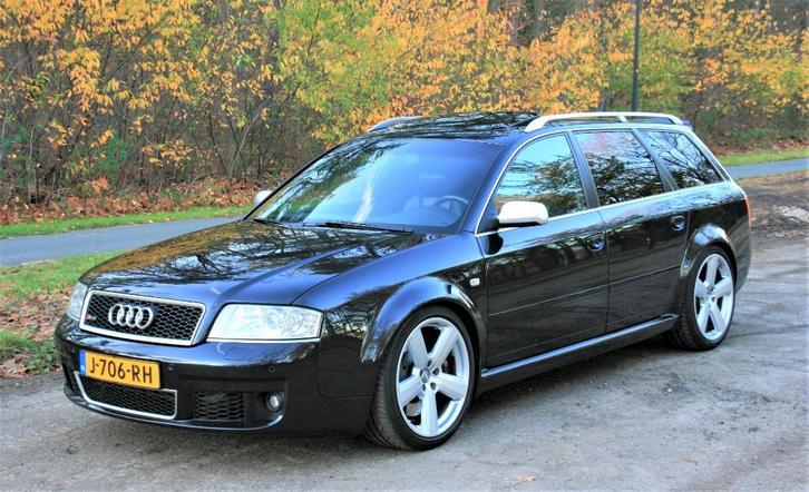 2003 RS6 avant | 154.822 km | vol historie | topstaat !, Auto's, Audi, Bedrijf, A2, 4x4, ABS, Airbags, Airconditioning, Alarm