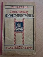 Zumstein Speciale Catalogus Zwitserland en Liechtenstein, Ophalen of Verzenden, Catalogus