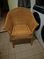 Mooie rieten stoel, Ophalen, Gebruikt, Bruin, Riet of Rotan
