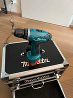 Makita 6271 d schroefmachine, 2 accu’s, oplader en kist, Doe-het-zelf en Verbouw, Gereedschap | Boormachines, Minder dan 400 watt