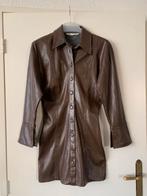 Pu leren jurk van Zara in maat XS, Kleding | Dames, Bruin, Zara, Ophalen of Verzenden, Zo goed als nieuw