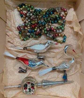 Kerstbal grote collectie antieke kerstballen en pieken beschikbaar voor biedingen