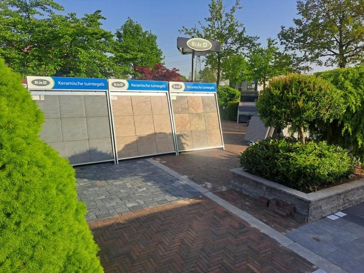 tuintegels, keramische tuintegels., Tuin en Terras, Tegels en Klinkers, Nieuw, Terrastegels, Keramiek, 10 m² of meer, Ophalen of Verzenden