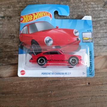 hot wheels Porsche 911 Carrera rs 2.7 rood factory fresch beschikbaar voor biedingen