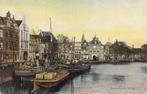 AY757 Haarlem Spaarne tulpkaart 1907, Verzamelen, Ansichtkaarten | Nederland, Verzenden, Voor 1920, Gelopen, Noord-Holland