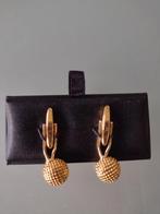 Manchetknopen goudkleurig, Ophalen of Verzenden, Zo goed als nieuw, Overige materialen