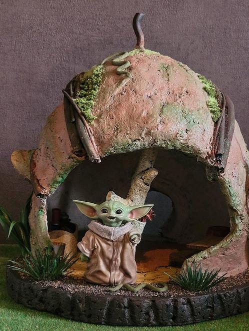 Yoda's hut,  of ander gewenst diorama?, Verzamelen, Star Wars, Nieuw, Boek of Poster, Ophalen of Verzenden
