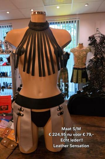 Nieuwe set. Echt leder. Leather Sensation.  Kinky Fetish beschikbaar voor biedingen