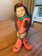 Vintage Houten Beeld - Zittende Vrouw Marianne Bey, Ophalen