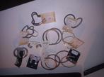 Oorbellen div 10 sets, Ophalen of Verzenden, Nieuw, Overige kleuren, Overige materialen