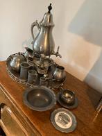 Antiek Tinnen Servies, Antiek en Kunst, Ophalen of Verzenden