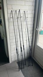 Karperhengels daiwa Black widdow 10ft 3lbs 4 stuks, Ophalen, Zo goed als nieuw, Werphengel