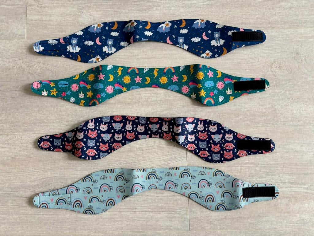 4 zwemhoofdbanden NIEUW, Ophalen of Verzenden, Nieuw, Meisje