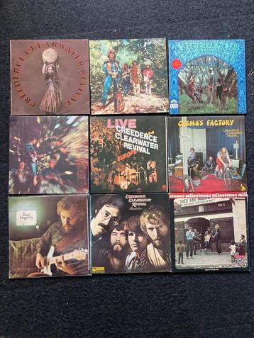 Verzameling Creedence Clearwater Revival 9X beschikbaar voor biedingen