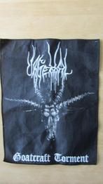 Urgehal Goatcraft Torment Backpatch, Ophalen of Verzenden, Zo goed als nieuw, Kleding, Gesigneerd