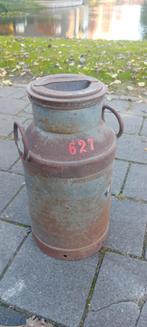Melkbus carbid schieten, Ophalen
