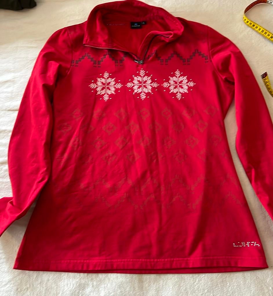 Luhta ski-pully XL, Ophalen of Verzenden, Gedragen, Maat 42/44 (L), Rood