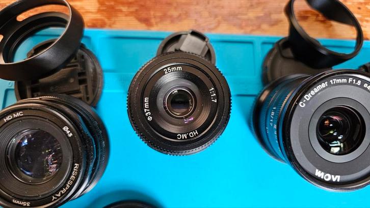 MFT M43 lenzen lens Objectief laowa Pergear Olympus etc., Audio, Tv en Foto, Fotografie | Lenzen en Objectieven, Zo goed als nieuw