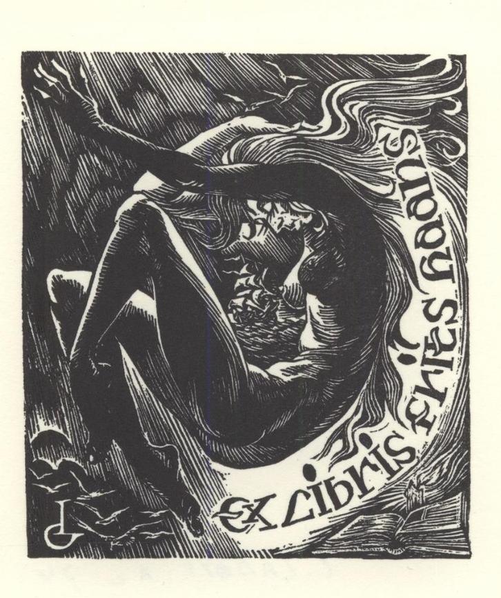 0180 Ex Libris Nederland : Cornelis Labots, 1972, Antiek en Kunst, Kunst | Etsen en Gravures, Verzenden