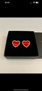 Franky amsterdam  rode harten oorbellen limited edition, Ophalen of Verzenden, Rood, Overige materialen