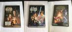 star wars episode 3 4 en 7 dvd (3 stuks) starwars, Cd's en Dvd's, Dvd's | Actie, Alle leeftijden, Ophalen of Verzenden, Zo goed als nieuw
