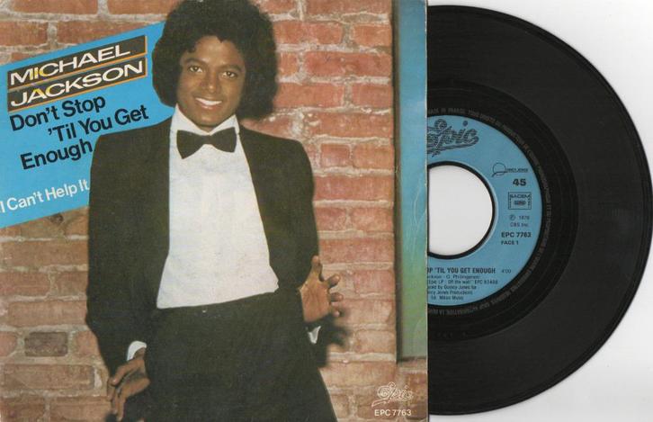 Michael Jackson – Don't Stop 'Til You Get Enough, Cd's en Dvd's, Vinyl Singles, Single, 7 inch, Ophalen of Verzenden