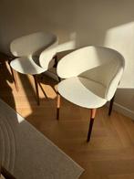 Artisan Mela stoel met karokorum, Huis en Inrichting, Stoelen, Ophalen, Hout, Twee, Wit