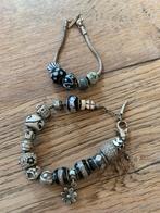 Bacio Armbandjes met Bedels, Gebruikt, Zwart, Ophalen of Verzenden, Met bedels of kralen