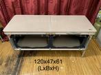 Laag meubel / kampeerkast /speeltafel, Ophalen, Zo goed als nieuw, Campingstoel