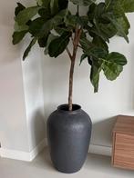 Urban Nature Culture Vaas XL Antraciet papier mache, Huis en Inrichting, Woonaccessoires | Vazen, Ophalen