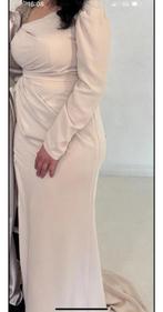 Bej abiye/ beige galajurk maat 40, Kleding | Dames, Ophalen of Verzenden, Zo goed als nieuw