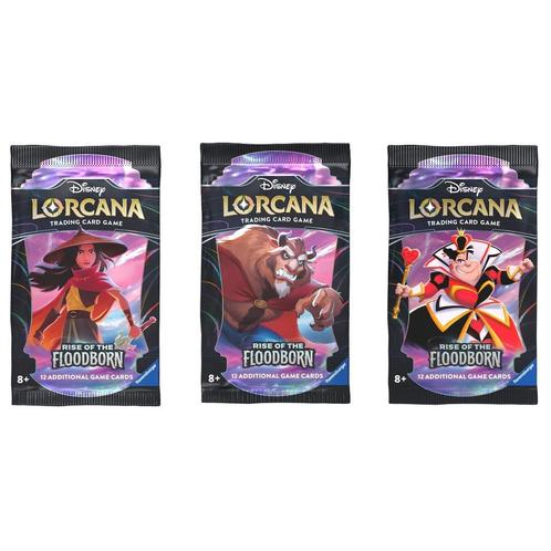 Disney Lorcana TCG – Rise of the Floodborn – Losse Booster, Hobby en Vrije tijd, Verzamelkaartspellen | Overige, Nieuw, Booster
